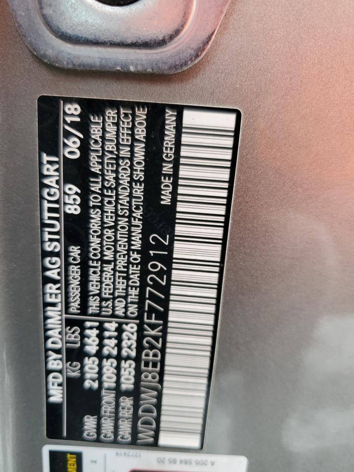 2018 MERCEDES-BENZ C 300 4MATIC