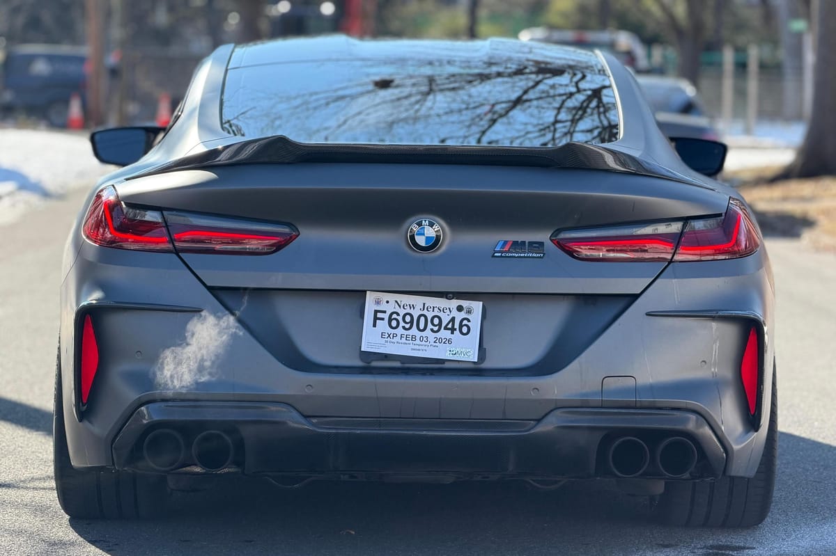 2020 BMW M8 Competition Coupe